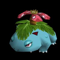 Venusaur, a plant type pokemon which has 8 vines use to attack, and is heavier than Blastoise and Charizard.